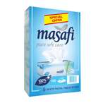 Buy Masafi Pure Soft Care Facial Tissue White 130 Sheets Pack of 5 in UAE