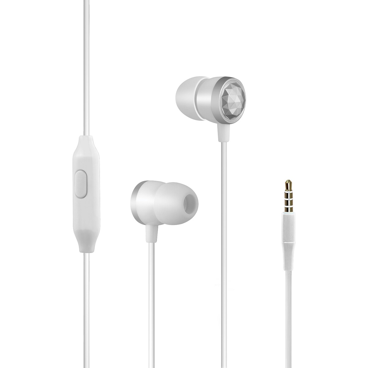 Premium Stereo In-Ear Headphones with Noise Cancelling Promate Wired Earphones