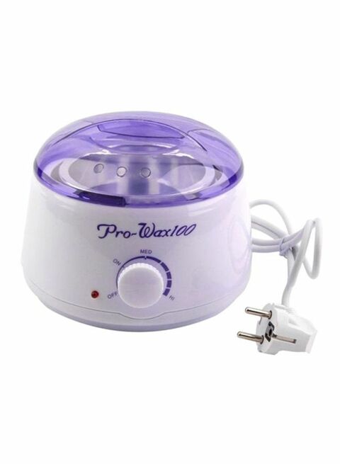 Hair Removal Wax Heater White/Purple