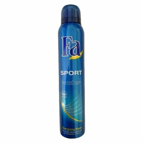 Fa Sport Energizing Fresh Deodorant Spray 200ml price in UAE ...