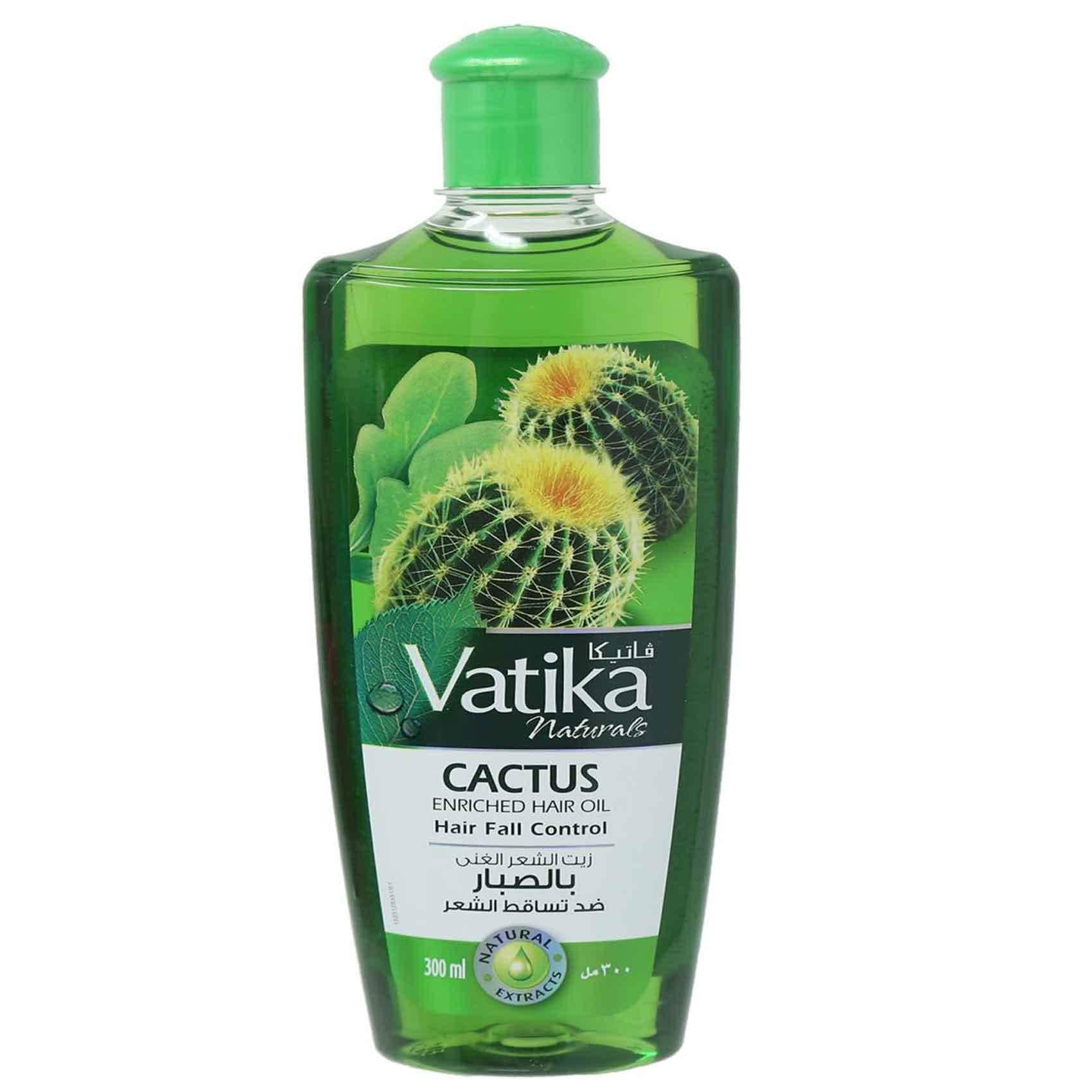 Buy Vatika Cactus Hair Oil 300ml Online - Shop Beauty & Personal Care on Carrefour UAE