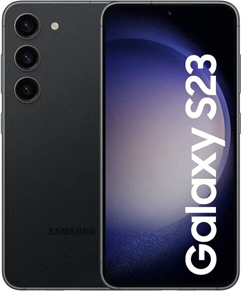 Samsung Galaxy S23, Dual SIM, 8GB RAM, 128GB, 5G, Phantom Black - International Version