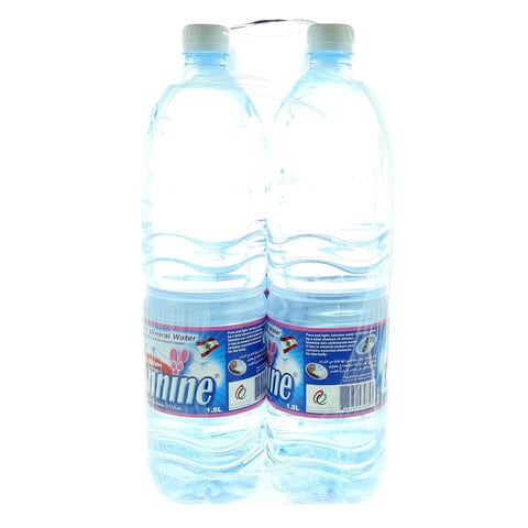 Sannine Natural Mineral Water 1.5L Pack of 6