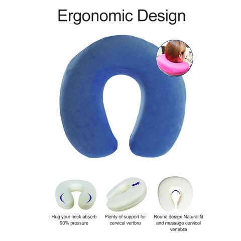 Cotton travel hot sale neck pillow