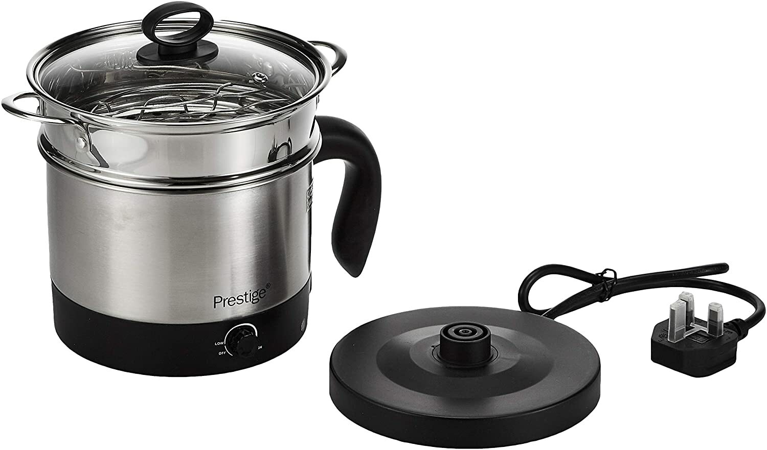 Buy Prestige 1.2 Litre 600 Watt Stainless Steel Kettle PR54935 Online