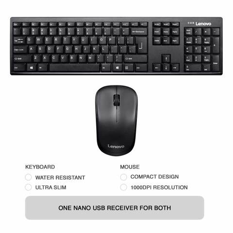 Lenovo keyboard store and mouse