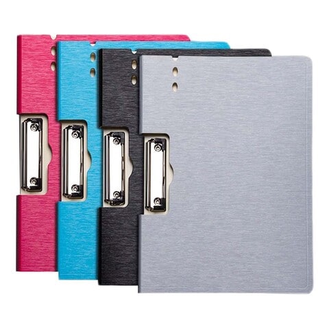 Writing Pad With File Multicolour Pack of 4