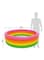 Intex 4-Ring Sunset Glow Inflatable Pool 168 x 46centimeter