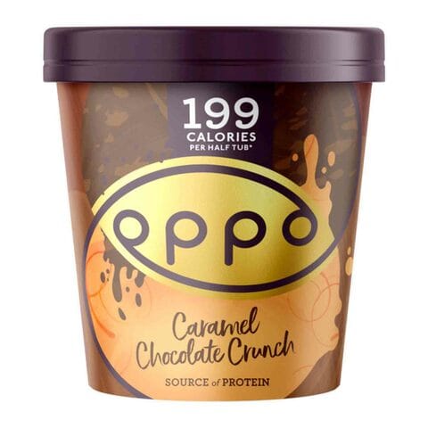 اشتري Oppo Brothers Caramel Crunch Ice Cream 475ml في الامارات