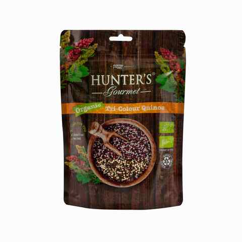 Hunters Gourmet Organic Tri-Colour Quinoa 300g
