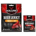 اشتري Jack Links Meat Snacks Beef Jerky Sweet And Hot Chips 70g With Beef Jerky Original Chips 25g في الامارات