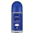 Buy Nivea Protect  Care Roll on Deodorant For Women - 50 ml in Kuwait