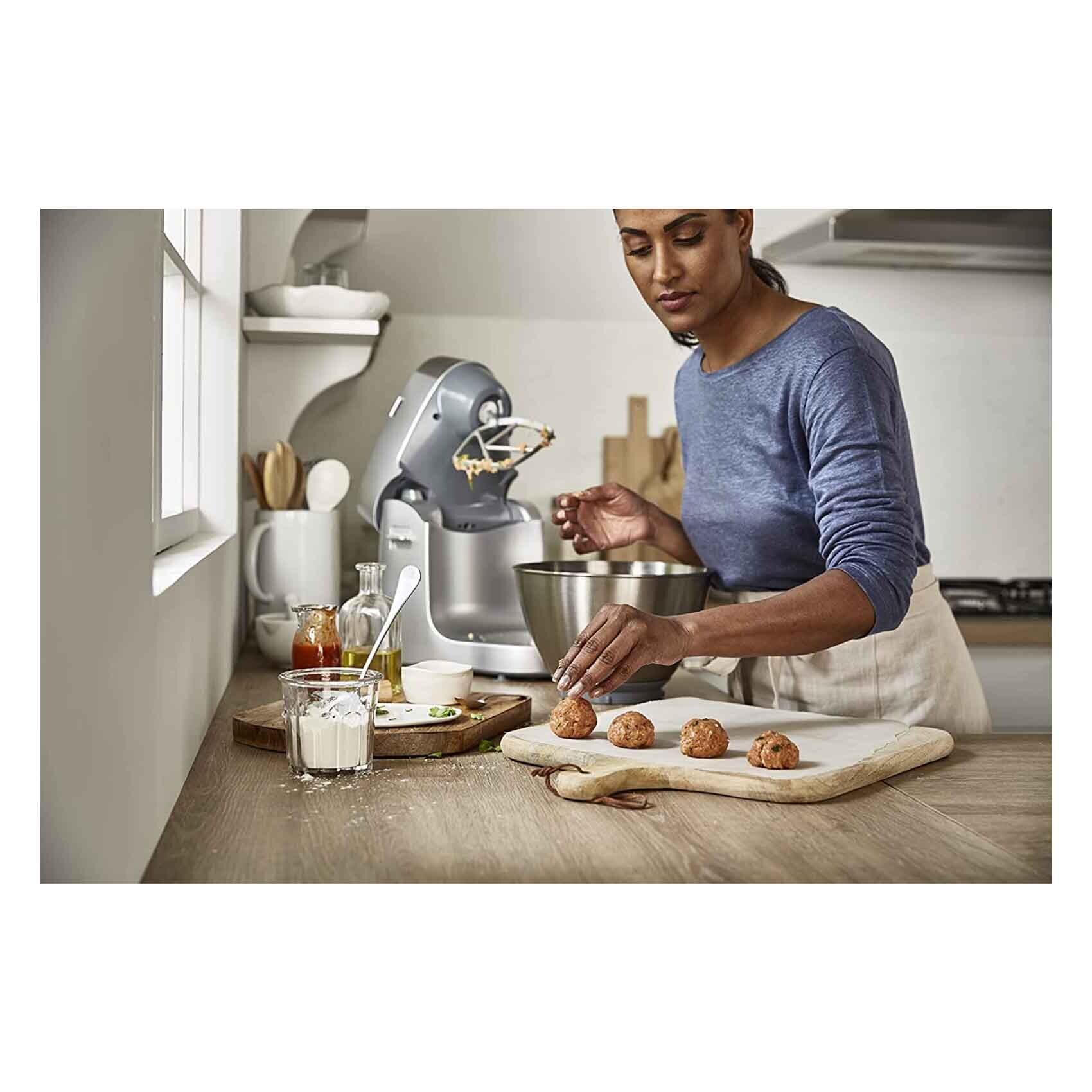 Buy Kenwood KVL65.001WH Titanium Chef Baker XL Kitchen Machine Stand Mixer  1200W Online - Shop Electronics & Appliances on Carrefour Lebanon