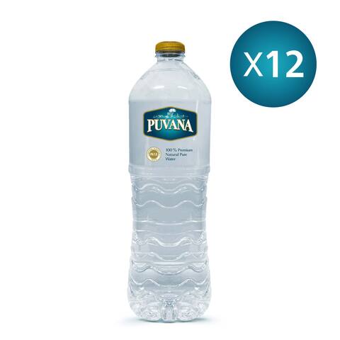 اشتري بوفانا زجاجة مياه معدنية - 1500 مل - 12 زجاجة في مصر