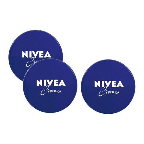 Buy Nivea Creme Universal All Purpose Moisturizing Cream Tin 150mlx3 in UAE