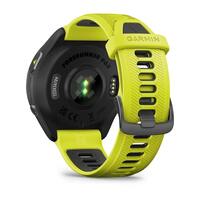 Garmin Forerunner 965 Premium GPS Running And Triathlon Smartwatch, Carbon Grey DLC Titanium Bezel With Black Case And AMP Yellow/Black Silicone Band, 010-02809-12