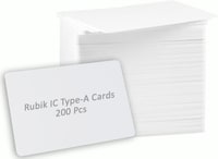 Rubik 200pcs IC Type-A RFID Key Cards for RFID Copier/Reader/Writer/Duplicator (IC Type-A 200 Cards)