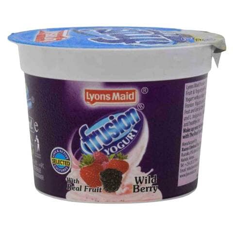 Lyons Maid Frusion Wild Berry Yogurt 100ml