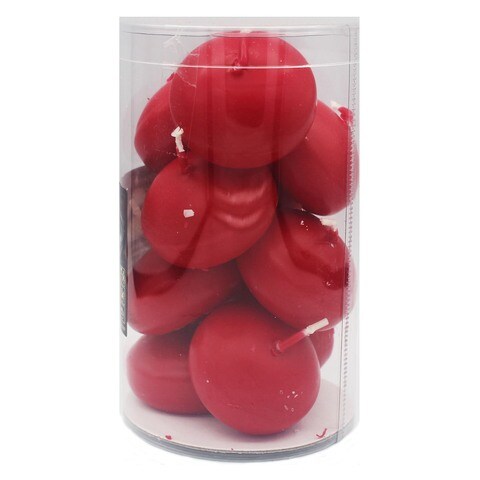 Gala Floating Candles Red Pack of 10