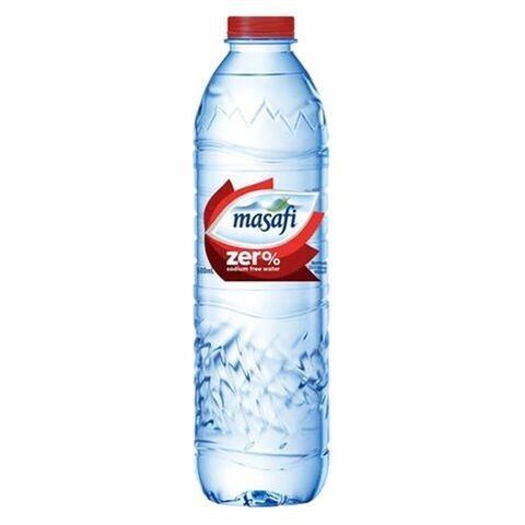 Masafi Zero% Sodium Drinking Water 500ml Pack of 12