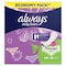 Always Daily Liners Flexistyle Slim Pantyliners With Fresh Scent Normal 60 Count