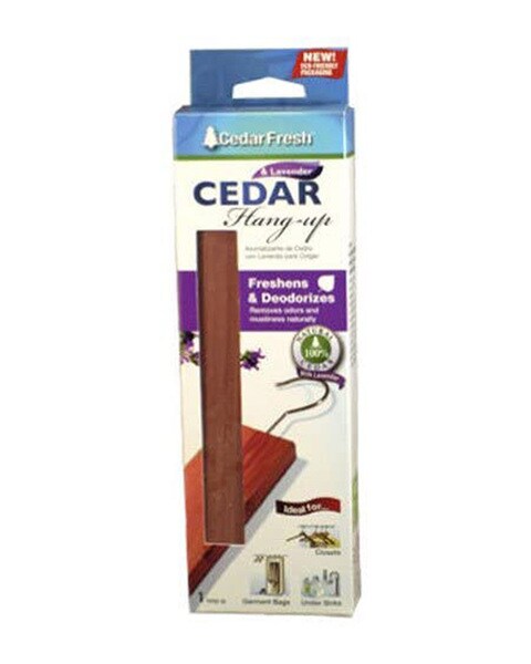 Household Essential 1CT Natural Cedar Lavender Hang Up