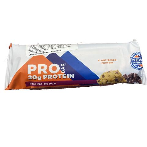 Pro Bar Gluten Free Protein Bar Cookie Dough 20 Gram