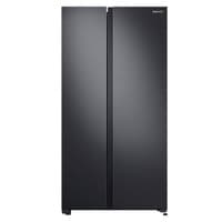 Samsung Side By Side Refrigerator With Digital Inverter Technology Gentle Black Matt 647L Net Capacity RS62R5001B4