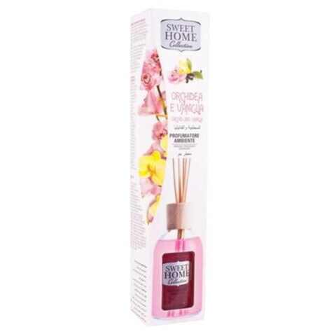 Buy Sweet Home Collection Ambient Fragrance Diffuser Dispenser Orchid And Vanilla 100ml Online Shop Cleaning Household On Carrefour Uae