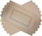 Set of 4 Durable Non-Slip, Heat Insulation &amp; Stain Resistant Washable Kitchen Table Mats for Dining Table (Chocolate Brown)