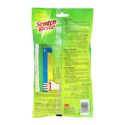 SCOTCH-BRITE PERFU GLOVES LARGE