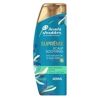 Head &amp; Shoulders Supreme Anti-Dandruff Shampoo With Argan Oil And Aloe Vera For Sensitive Scalp Soothing 400ml