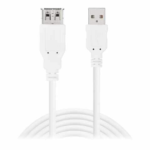 Sandberg USB 2.0 Extension Cable 1.8m White
