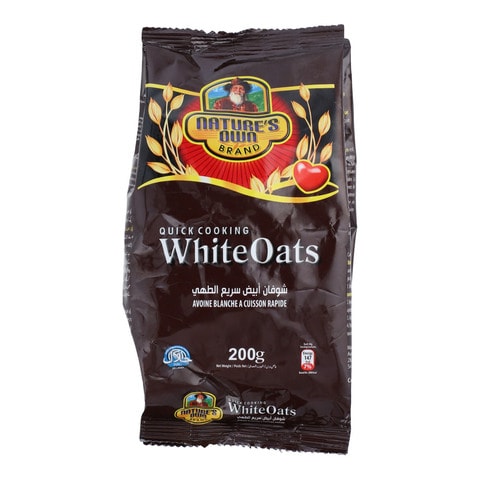 Nature&#39;s Own Brand Quick Cooking White Oats 200 gr