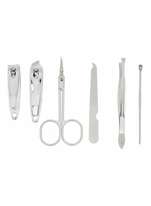 اشتري Generic 10-Piece Nail Cutter Kit Set Silver في الامارات