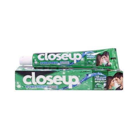 Closeup Anti-Bacterial Menthol Fresh Toothpaste Green 50ml