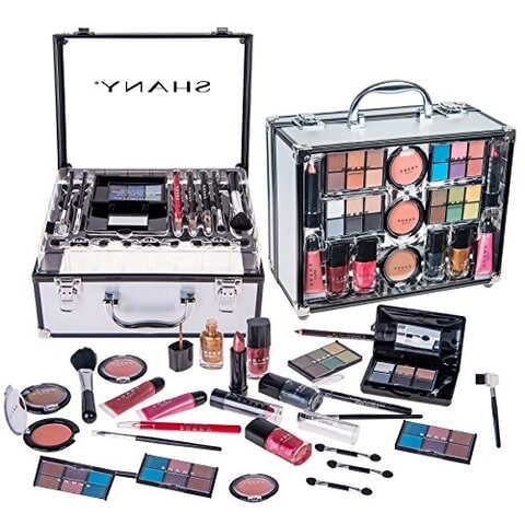 Buy Shany Carry All Trunk Makeup Set (Eye Shadow Palette/Blushes/Powder/Nail Polish And More) in UAE