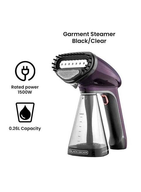 Black and decker portable garment deals steamer