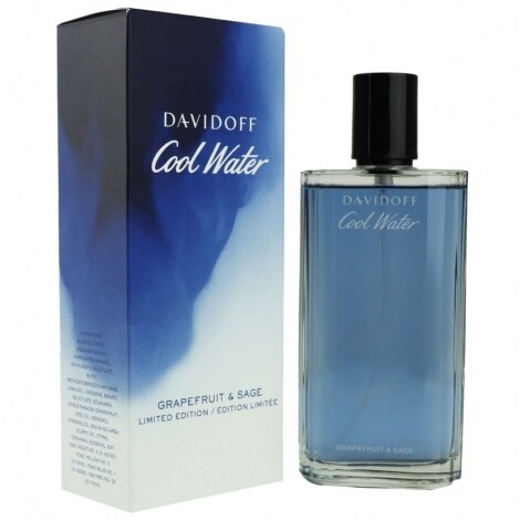 Buy Davidoff Cool Water Grapefruit & Sage Limited Edition EDT 125ml for ...