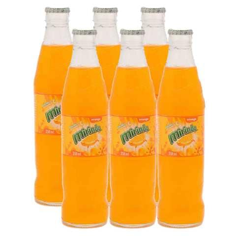 ميرندا شراب غازي بنكهة البرتقال زجاج 250 مل 6 حبات