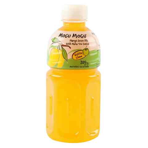 Buy Mogu Mogu Mango Juice With Nata De Coco 320ml Online