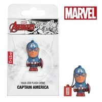 Tribe Captain America Flash Drive - 16 GB