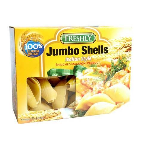Freshly Jumbo Shells Pasta 340g