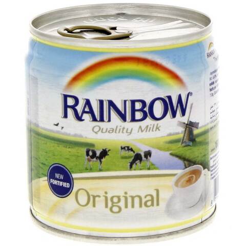Rainbow Milk Evaporated Original 170 Gram