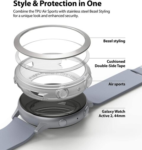 Ringke galaxy watch active cheap 2 44mm bezel styling protector