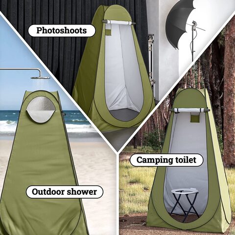 Outside 2024 shower tent