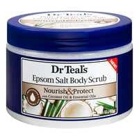 Dr Teal&#39;s Epsom Salt Body Scrub White 454g