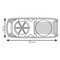 Tescoma 420645 Multi Egg Slicer