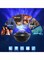 Generic Starry Projector Light Led Night Lamp With Remote Control Multicolour 16.50 X 3.50 X 16.50Cm