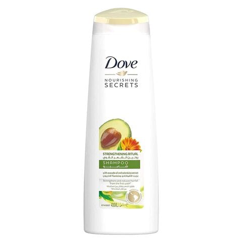 Dove Strenghening Ritual Nourishing Shampoo, Avocado Oil &amp; Calendula Extracts - 400 ml